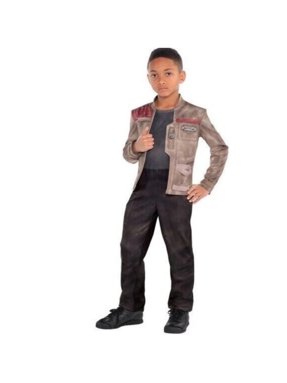 STAR WARS The Force Awakens 1 piece costume Finn Child size large